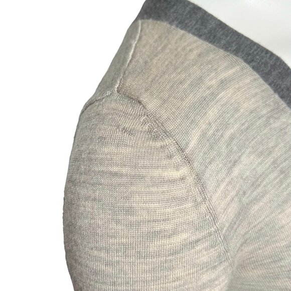 BCBGMaxazria grey long-sleeve wool dress XS - Picture 4 of 7
